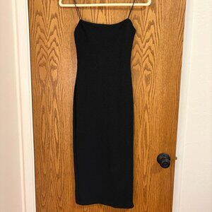 ASTR the label Black Midi Dress XS